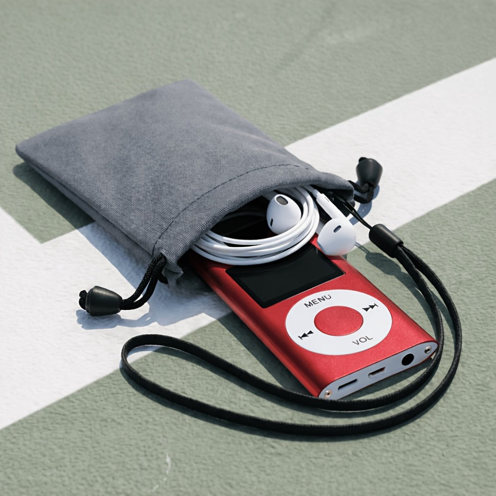 Portable MP3 MP4 Player with 128GB Expandable Storage, Lossless Audio FLAC MP3 WMA APE, Video Playback, E-Book Reader, LCD Screen, Alloy Body, Ideal for Music Travel Offline Listening
