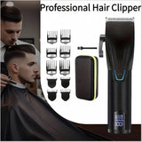 Black Professional Hair Clipper Set