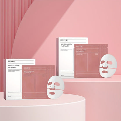 ROZINO Collagen Sheet Mask 36-Piece Set with Three 12-Count Boxes and Individually Packed Masks
