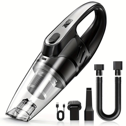 Model 807 Cordless Car Vacuum Cleaner with 6000Pa Pictured Rating, Five Accessories and Six Color Configurations
