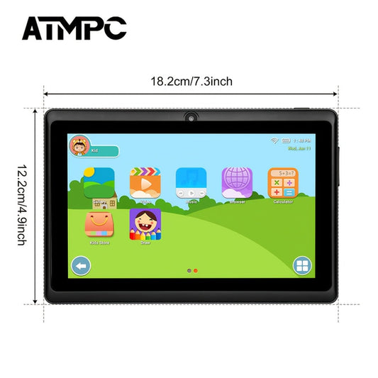 Kids Tablet 7 Inch with Android 11, 3GB RAM, 32GB Built-In Storage, Dual Cameras and Parental Controls