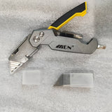 Multifunctional Folding Utility Knife + 10 Blades