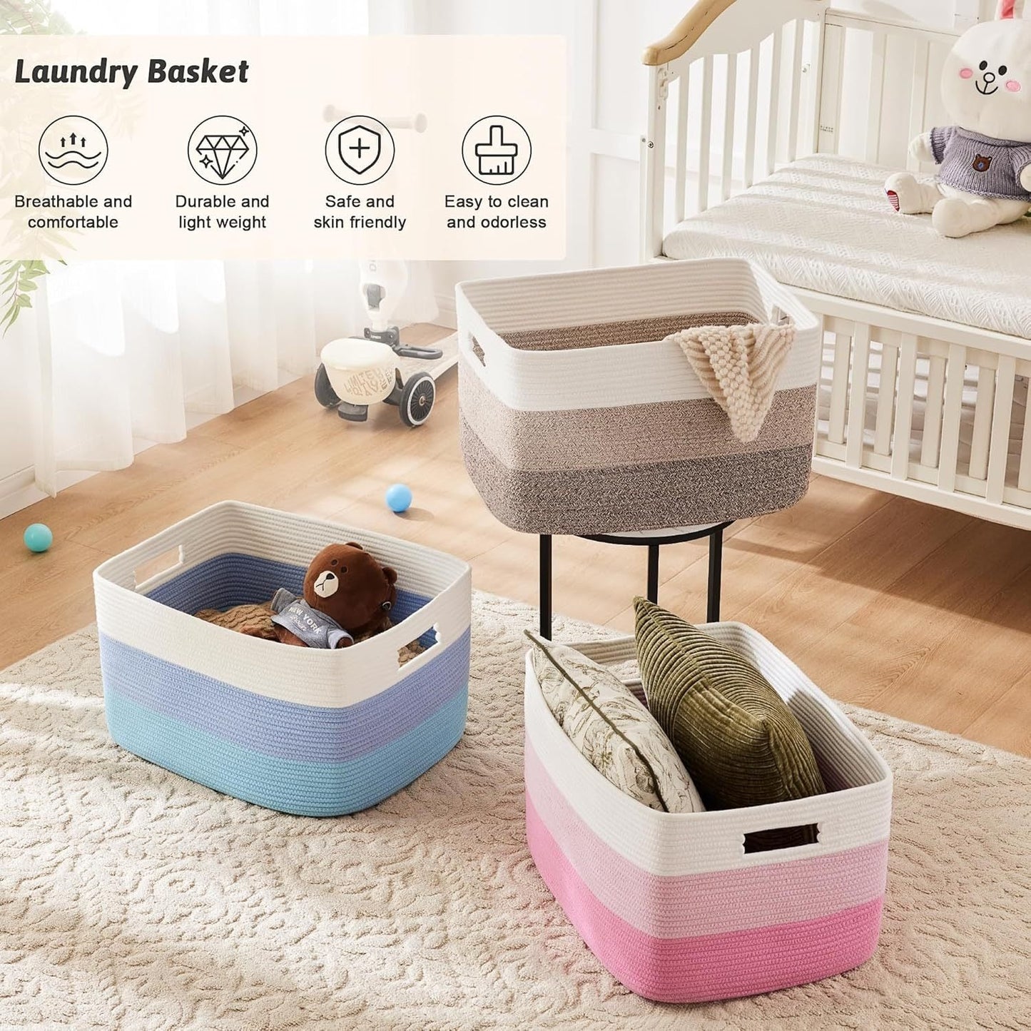 Storage Bags Large Capacity Moving Bags Waterproof Dustproof Clothes Quilt Organizer Heavy Duty Packing Bags with Handles 30L 65L 100L