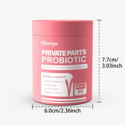 Women's Probiotic Capsules with Lactobacillus Acidophilus & Rhamnosus for Intimate Flora Balance