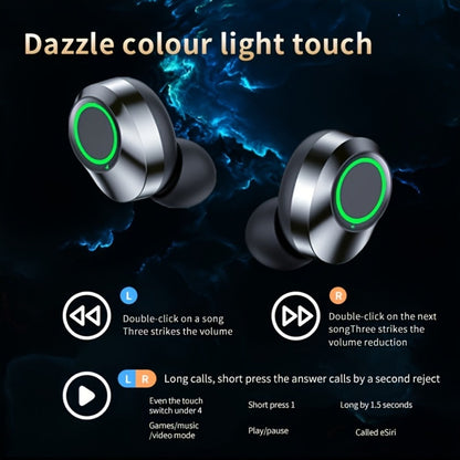 Wireless Earbuds Bluetooth 5.4 800mAh High-Capacity Battery Mirror Design Noise Isolation for Sports Running Fitness Gym Compatible with All Smartphones Modern Stylish