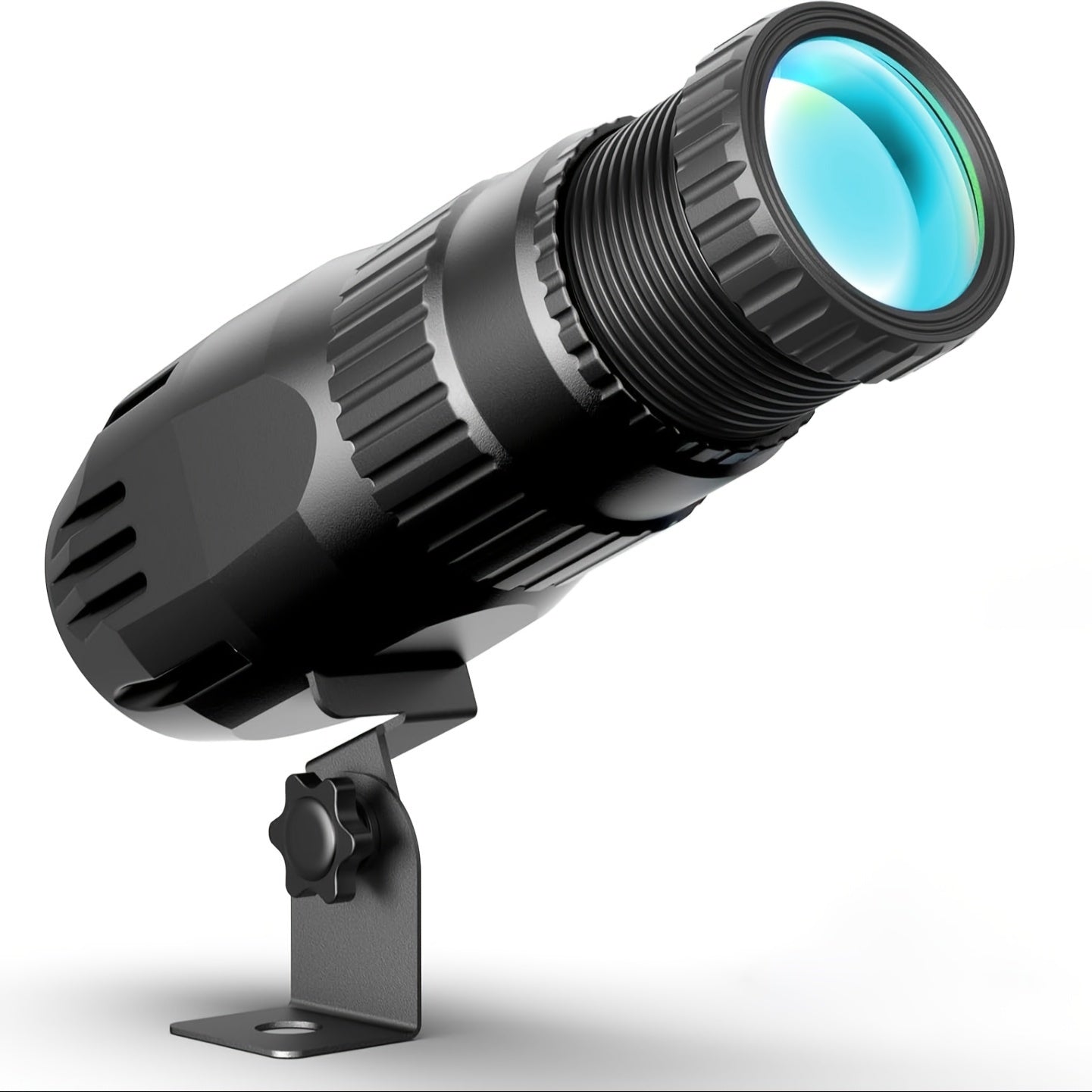 10W RGBW LED Pinspot Stage Light with Remote and Manual Focus shown in the 1pc option
