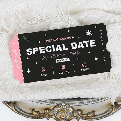 42-Piece Date Night Scratch-Off Card Set with Day, Night and Anytime Activity Tickets for Adult Couples