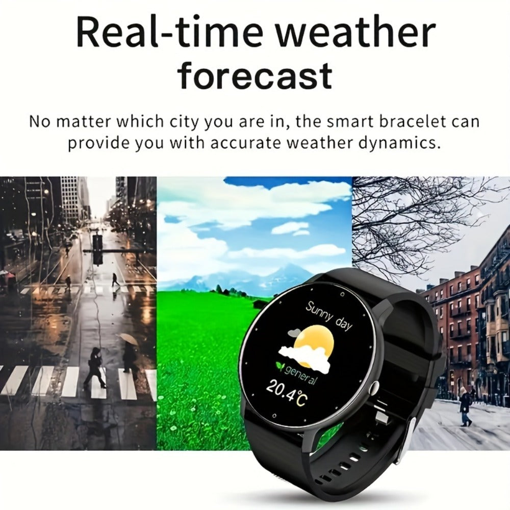 Smart Watch Round Display with Wireless Calling, Voice Assistant and Single or Two-Watch Options
