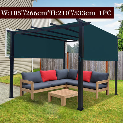 Pergola Replacement Canopy Panel in Eight Colors and Three Lengths for 24 Checkout Options