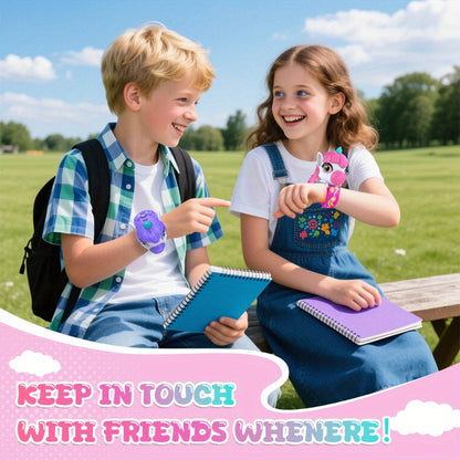 Walkie Talkies, Unicorn for Kids 2 Pack, Long Range 2-Way Radio Toy for Boys & Girls Ages 3-12