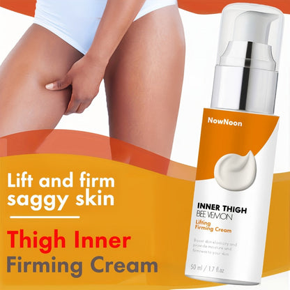 Body Cream OxeAura 50g Pump Bottles in Two- or Four-Piece Options with Bee Venom for Inner Thigh Application
