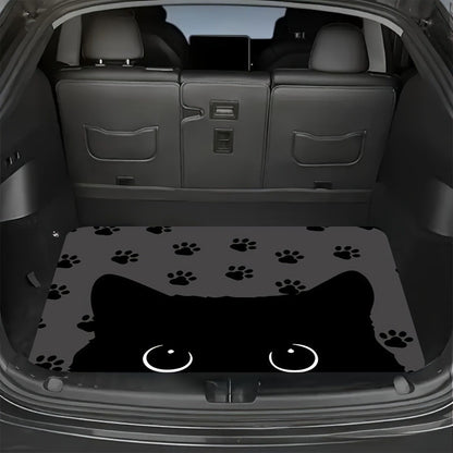 Car Trunk Mat Cargo Liner – Waterproof Non-Slip Trunk Floor Mat with Pattern Designs to Protect Vehicle Interior from Dirt, Spills & Scratches | Multiple Styles