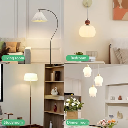 A19 LED Light Bulbs, 14 W and 1100 Lumens with E26 Base and 4500 K Daylight White, Six-Pack