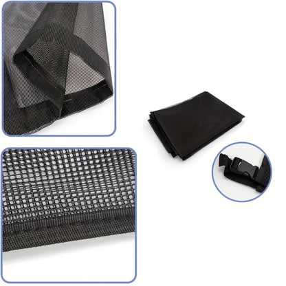 Outdoor Air Conditioner Cover with Mesh Vent and Adjustable Straps in Three Sizes for Central AC Units