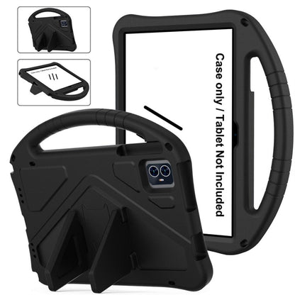 T-Mobile Revvl Tab 2 Case with Handle and Stand - Shockproof EVA PC Hybrid Shell, Heavy-Duty Kids Tablet Cover for Revvl Tab 2 5G 10.1 Inch 2025, Multi-Color: Black Blue Green Purple Red Rose
