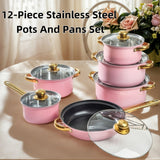 12 PCS Pink
