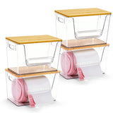 Transparent Acrylic - 4 Packs