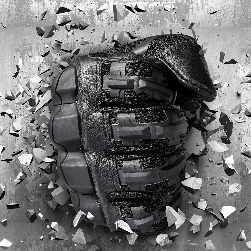 Full-Finger Tactical Gloves with Touchscreen Panels, Camouflage Finish and Anti-Slip Palm Design