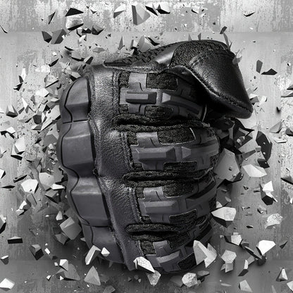 Full-Finger Tactical Gloves with Touchscreen Panels, Camouflage Finish and Anti-Slip Palm Design