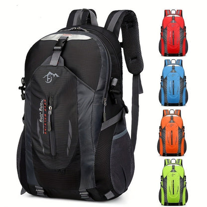 Hiking Daypack 25.5L Lightweight Oxford Backpack for Men Women with Laptop Compartment Torso Adjustment Outdoor Sport Cycling Travel Camping Backpack Red Blue Black Orange