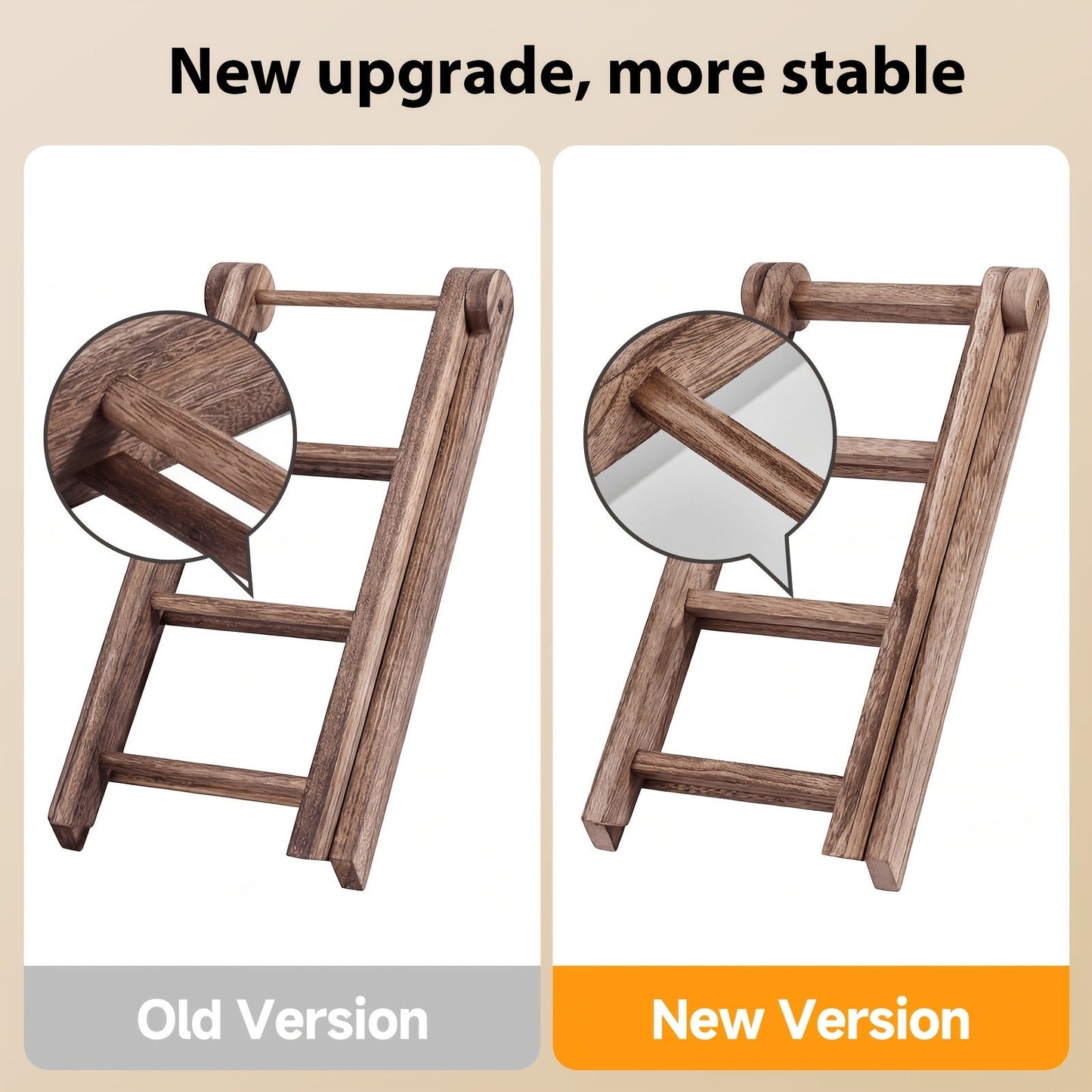 Cake Stand 3 Tier Wooden Serving Tray Farmhouse Dessert Display Cupcake Tower Bread Basket Collapsible Tiered Platter for Wedding Party Charcuterie