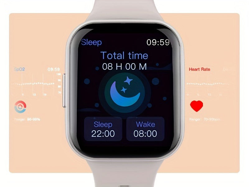 Smartwatch – 1.69" HD Screen, 25 Sports Modes, IP68, Source-Listed Color Options & Everyday Wear Design