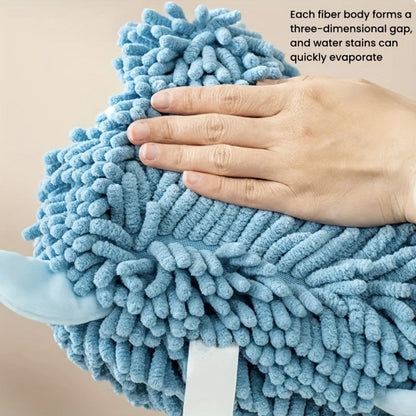 Puppy-Shaped Hanging Hand Towel in Pink or Blue Checkout Options for Kitchen or Bathroom Display