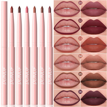 Twelve-Piece Lip Liner and Lip Color Pencil Set with Nude-to-Bold Visible Shades in the 12 Colors Option