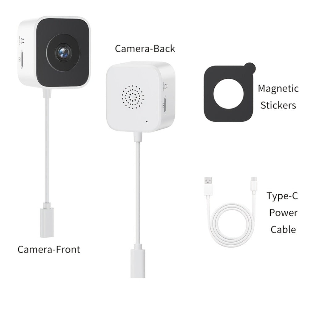 Security Camera 6MP Window Model with Dual-Band WiFi, Full-Color Night Vision, Human Detection and 1 or 2 Pack