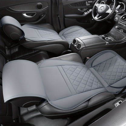 Car Seat Covers Front Pair with Full-Surround High-Back Design and Fifteen Color or Pattern Options