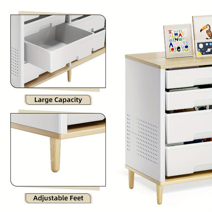 12-Drawer Storage Cabinet, Home Storage Cupboard for Living Room detail image - detail view 6