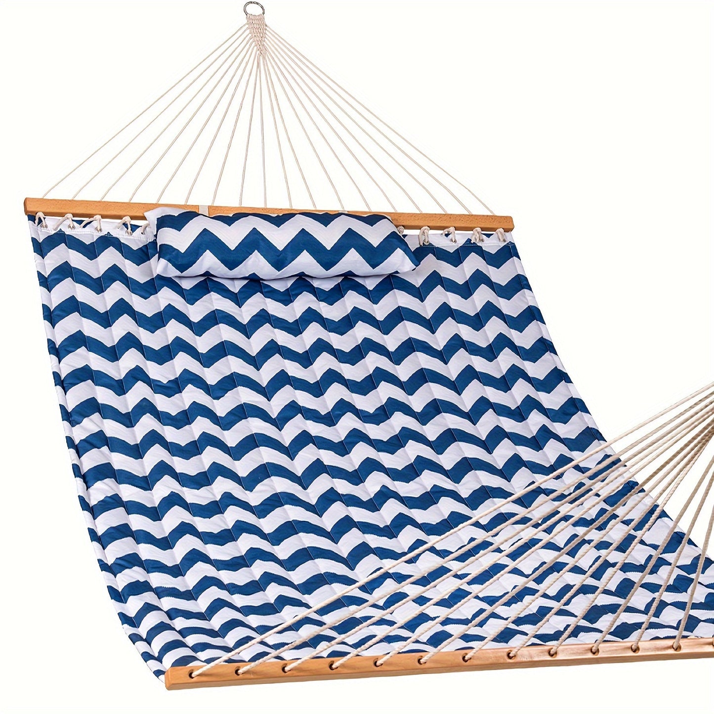 Hammock shown in the Quilted Fabric option