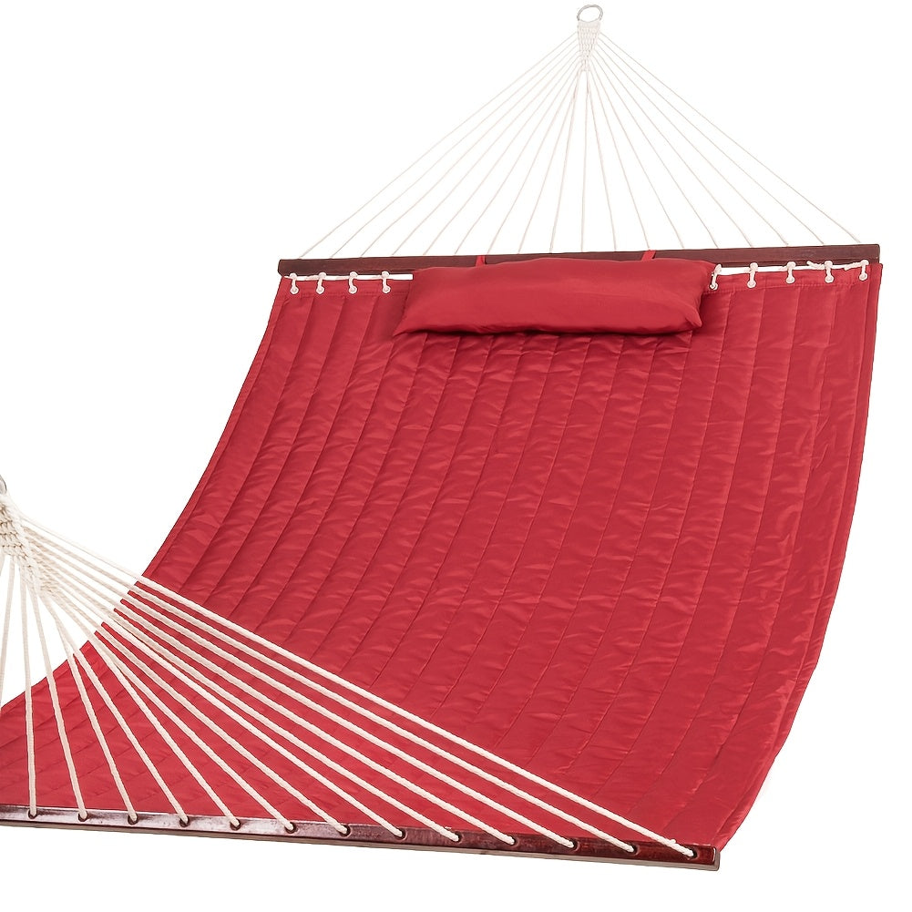 Hammock shown in the Red option