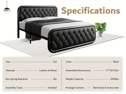 12-Inch Heavy-Duty Bed Frame, Bedroom Platform Bed for Bedroom Comfort and Support detail image - detail view 18