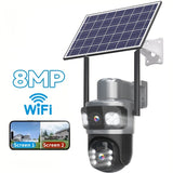 4MP Grey Solar Camera