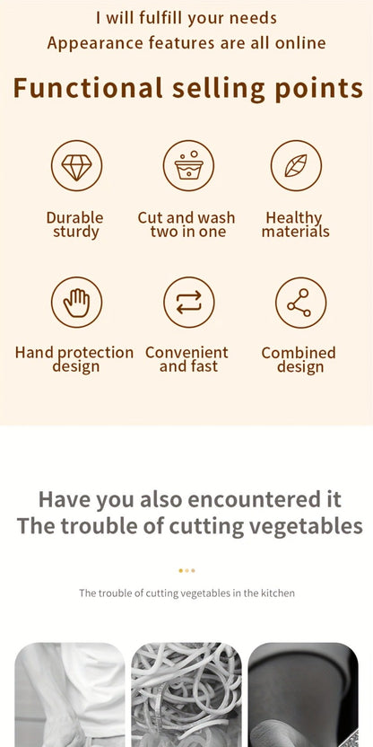 16-in-1 Green Vegetable Chopper with Round Container, Grid Dicing Plates, Slicer, Grater and Peeler Pieces