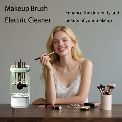 Electric Makeup Brush Cleaner 7000RPM Handheld Automatic USB & Battery Powered - Cosmetic, for Makeup, Travel and Everyday Vanity Use