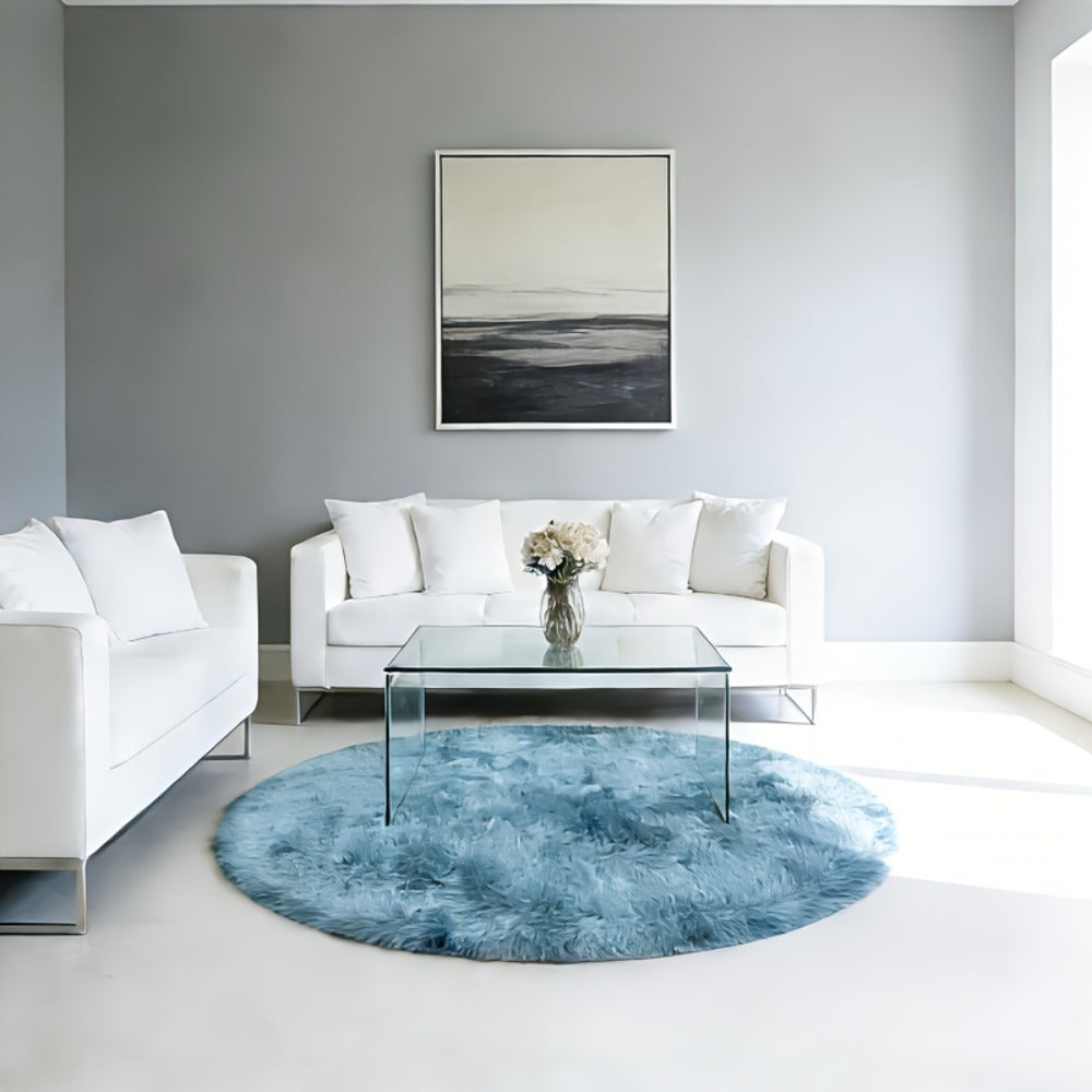 Area Rug Faux-Fur Tufted Collection at 650 g/m² with 22 Colors and Ten Retained Size Listings