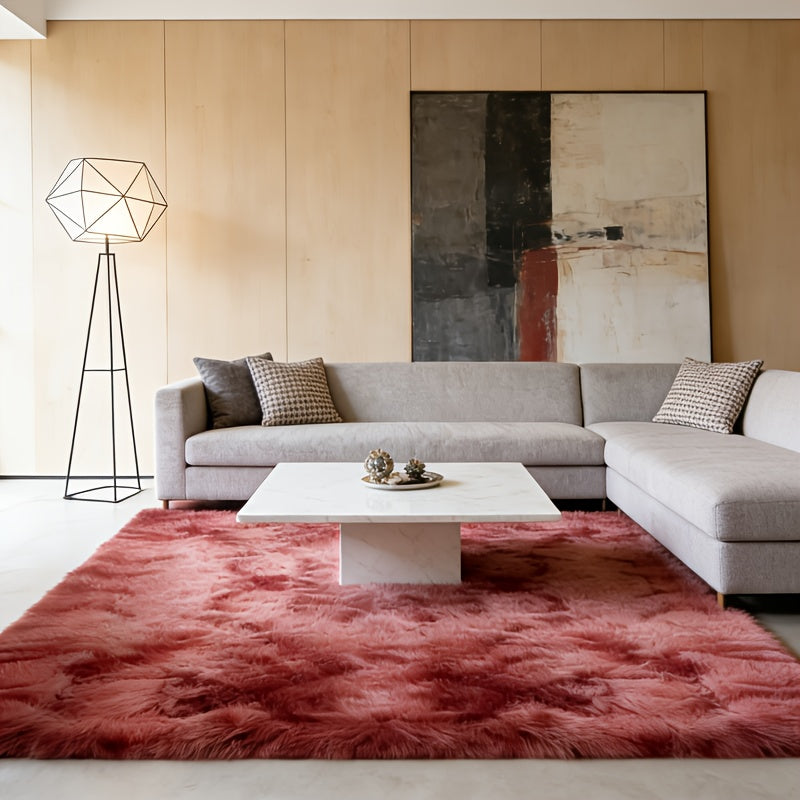 Area Rug Faux-Fur Tufted Collection at 650 g/m² with 22 Colors and Ten Retained Size Listings