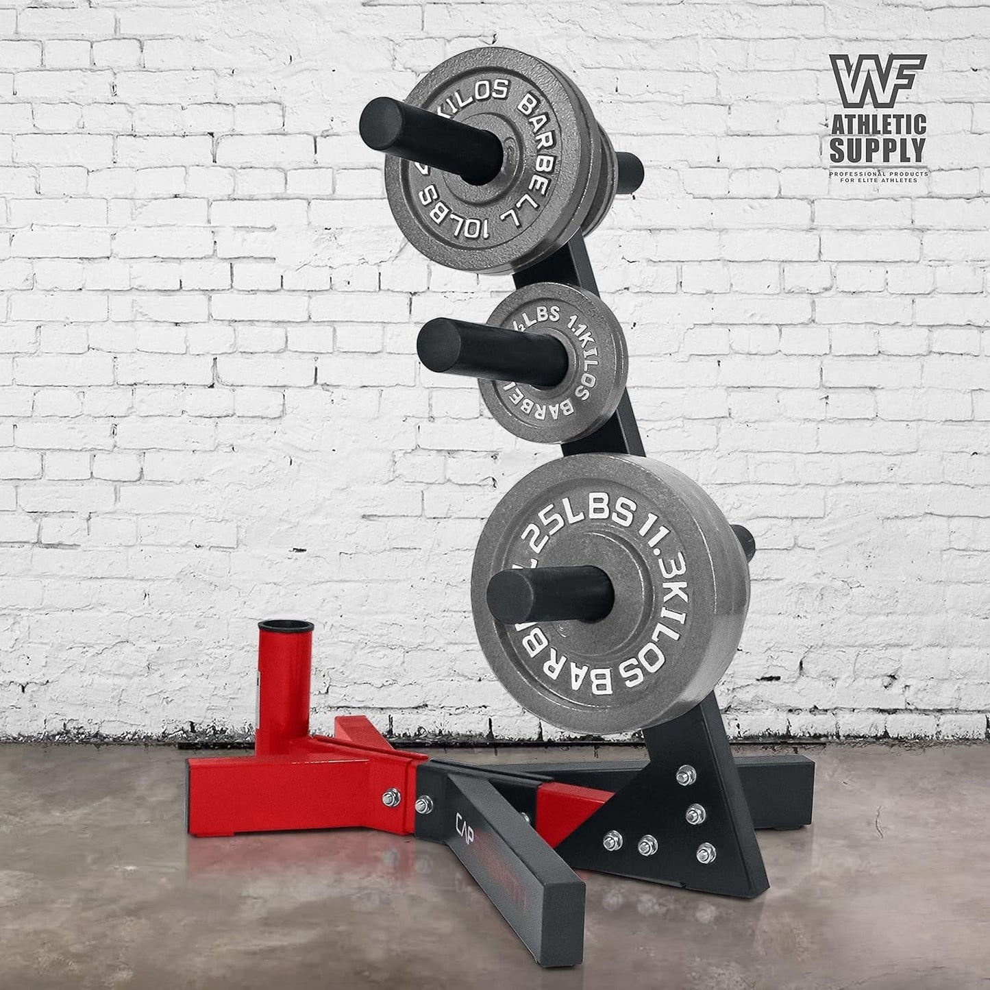 Gray STANDARD Cast-Style Weight Plates in Single, Pair, Four-Piece and Mixed Sets for Barbell Training