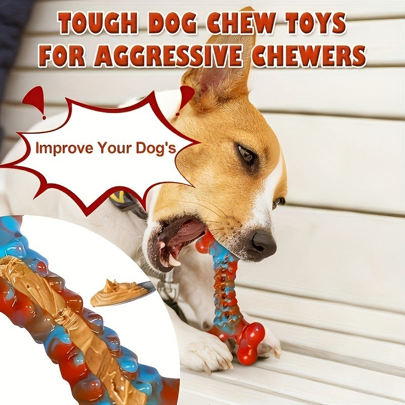 Dog Toy Orange Blue Braided Chew and Tug Bundle with 1, 2, 4 or 5-Piece Options for Large Dogs