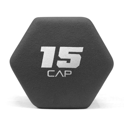 Neoprene Dumbbells Pair with Non-Slip Hex Shape – Color-Coded Hand Weights for Women & Men, Strength Training, Home Gym & Aerobics – 2LB to 15LB Available in Yellow, Green, Red, Blue & Gray