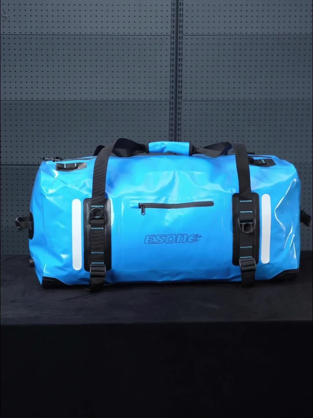 Outdoor Dry Duffel Bag in Blue, Orange or Yellow with 40 L, 60 L and 23.78-Gallon Capacity Options
