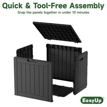 Resin Deck Box 35/45 Gallon – Lockable Outdoor Storage