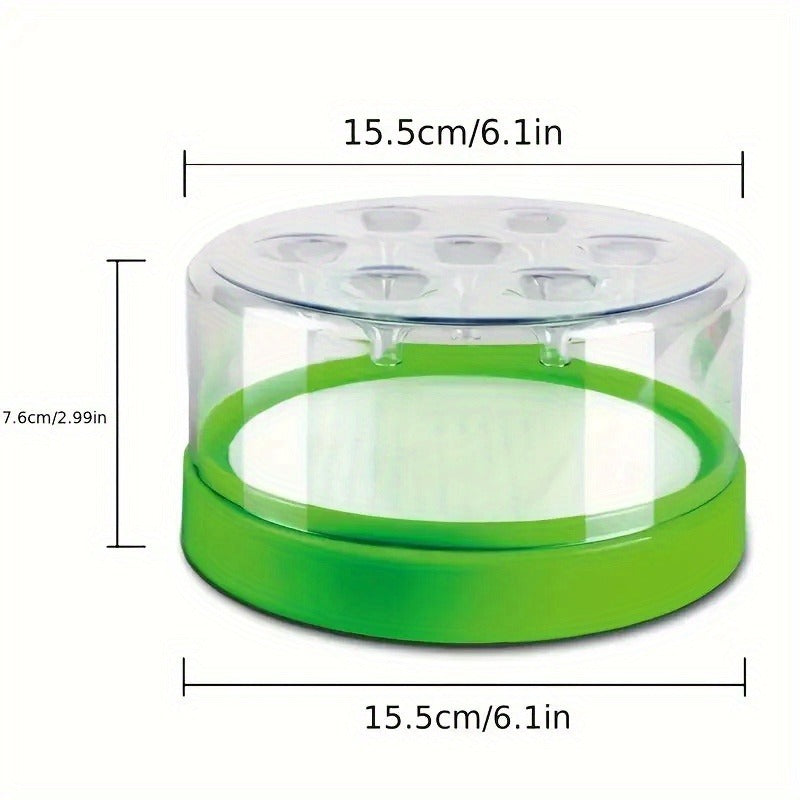 Flying Insect Trap 2 Pack - Non-Toxic Reusable Bug Catcher with 7 Holes, No Electricity, Safe for Home & Garden
