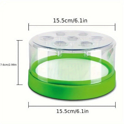 Flying Insect Trap 2 Pack - Non-Toxic Reusable Bug Catcher with 7 Holes, No Electricity, Safe for Home & Garden