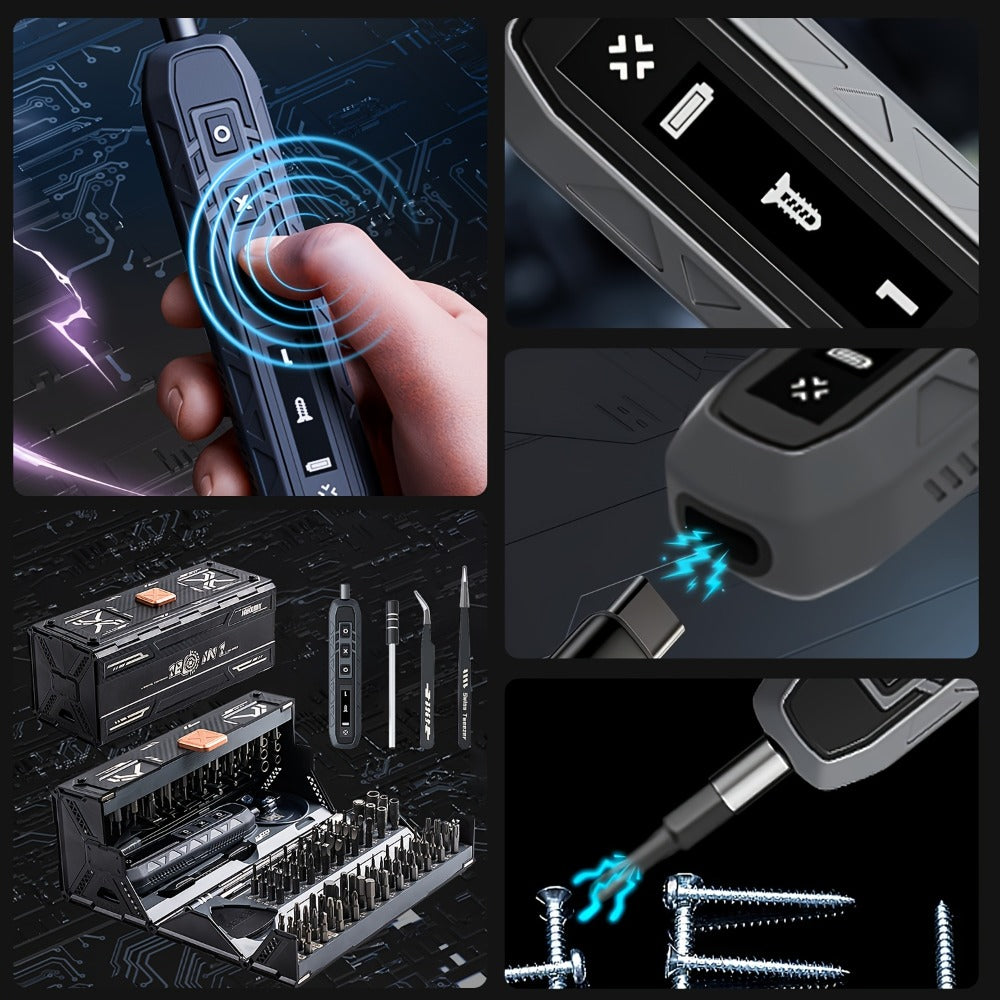 Precision Screwdriver Set 128/180 in 1, Magnetic Professional Repair Tool Kit for MacBook Laptop iPhone Xbox Game Console Tablet, Electric & Manual Versions Available