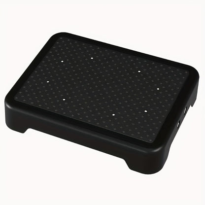 Adjustable One-Step Platform Stool, 18.5 x 15 x 5 Inches with Textured Top and Four Color Options