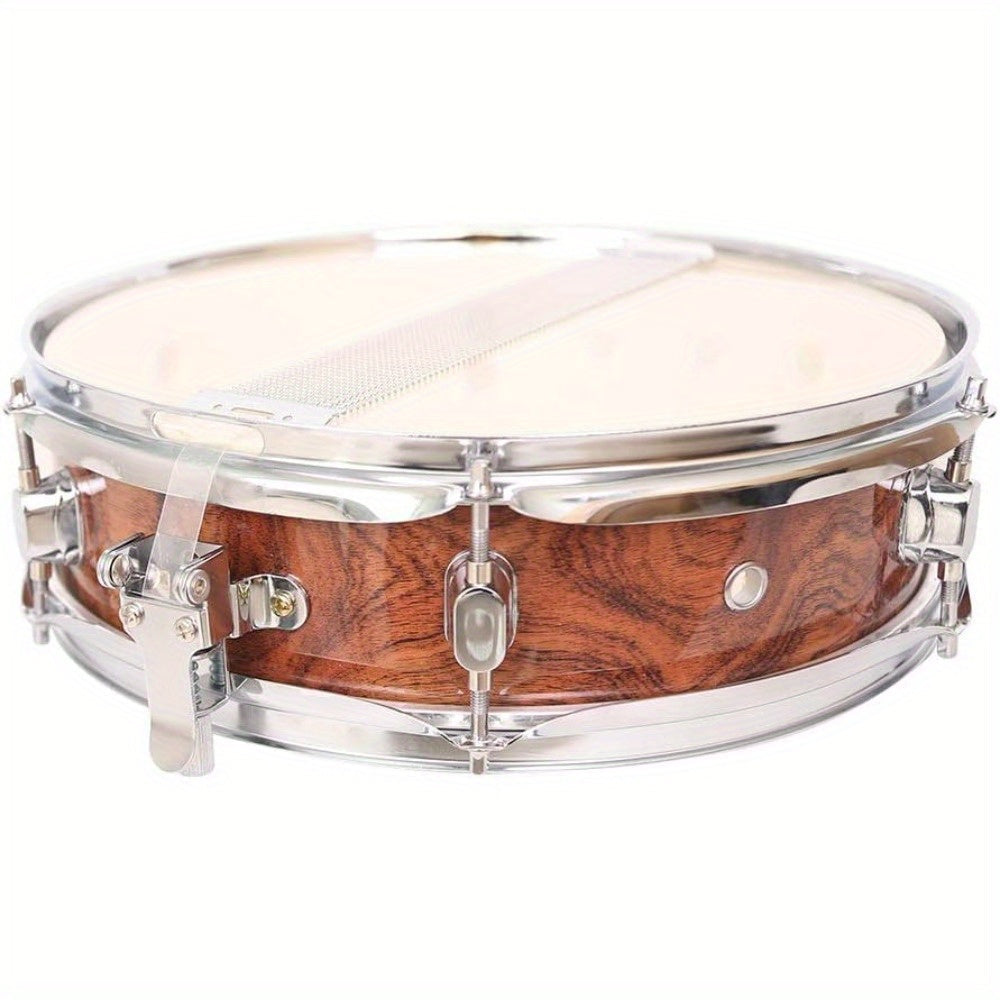 13-Inch Wood Snare Drum Kit with Sticks shown in the Tiger Pattern option