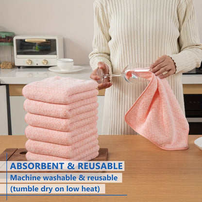 Twenty-Piece Bath Towel Set with Eight Large Towels and Twelve Washcloths in Ten Exact Color Options